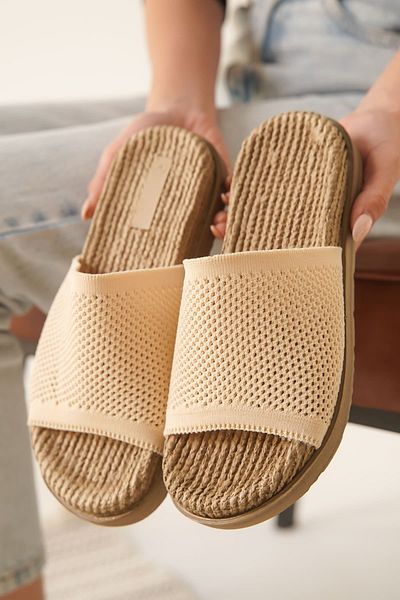 Zerenyus Γυναικείες παντόφλες Fery Premium Beige