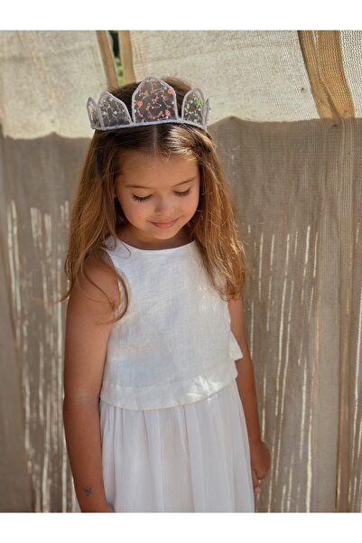 SAKLIDESİGN Dream Crown Girl's Birthday Party Crown