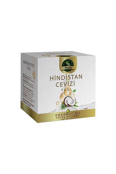 mesben Coconut Oil 180 ml Hot Liquid Cold Solid