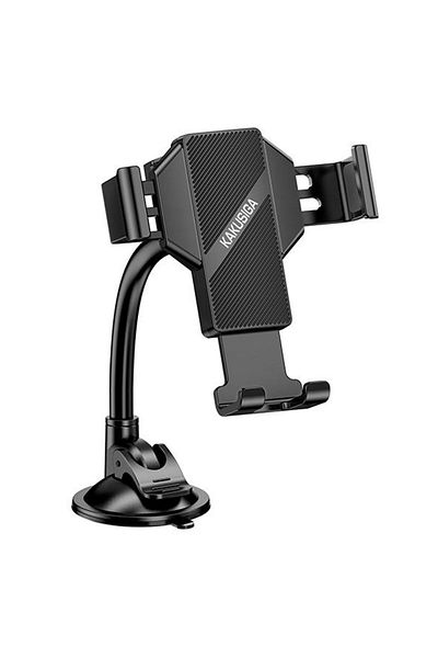 REDz Accessories Car Dashboard Holder, KSC-714B, Suction Cup Mount, Adjustable Arm, Black