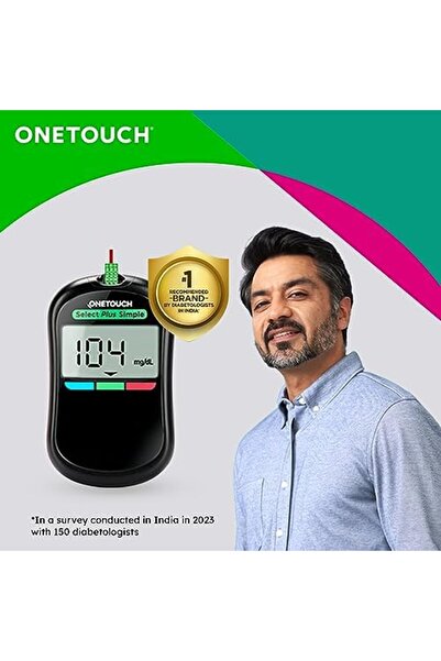 onetouch Select Plus Strips, 50 Pieces (Pack of 2, Green)