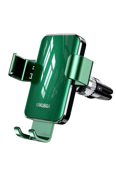 REDz Accessories Suport auto KSC-1496, Grilă de ventilație, Cleme laterale, Rotație 360°, Verde