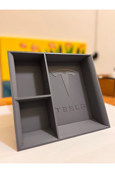 TESLA Model Y Juniper Nardo Gri Orta Konsol Düzenleyici - Kargo Bedava