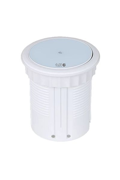 Other Desk Socket with USB A, Type-C, and Wireless Charger - White Cover - TOFL