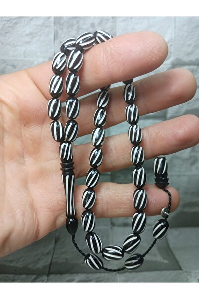 Tasarım Carved Craftsmanship Tightening Amber Prayer Beads Thank You Father