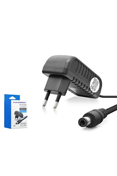HADRON HD767 Modem Router Adaptörü 12W 12V 1A 5.5x2.5 mm Siyah