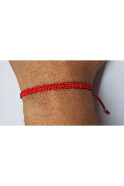 Sylvery Jewels Red String Macrame Lucky Bracelet
