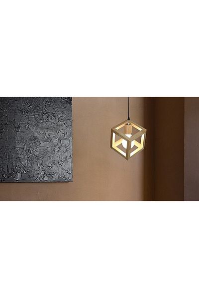 Hummer Single Wooden Pendant Light E27*1L
