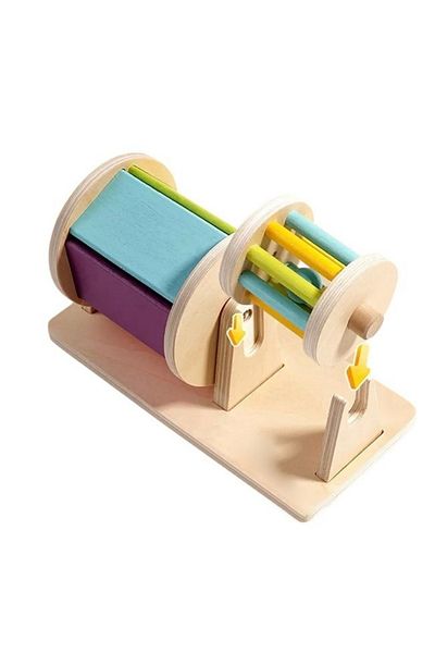Picodino Jucarie Montessori tambur dublu cu sunete