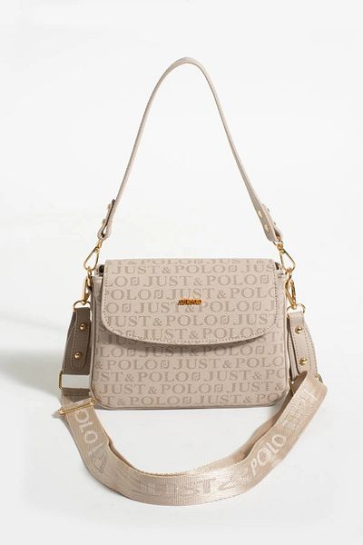 Just Polo Women's Stone Stylish and Convenient Shoulder Bag with Strap Suitable for Daily Use