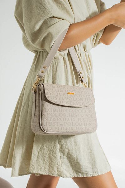 Just Polo Women's Stone Stylish and Convenient Shoulder Bag with Strap Suitable for Daily Use