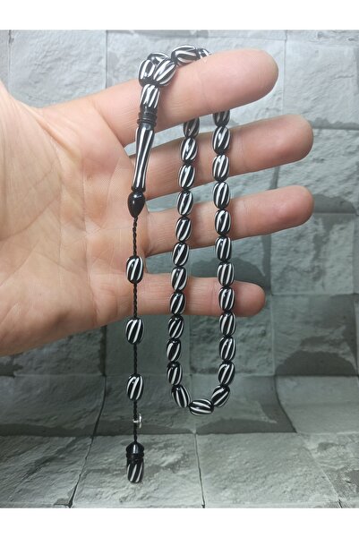 Tasarım Carved Craftsmanship Tightening Amber Prayer Beads Thank You Father