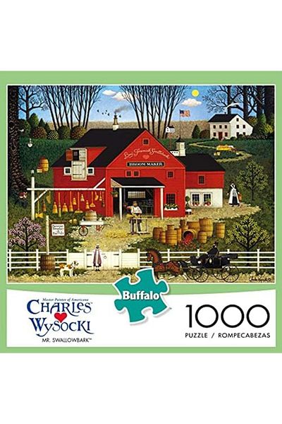 Buffalo Games - Charles Wysocki - Mr. Swallowbark - 1000 Piece Jigsaw Puzzle