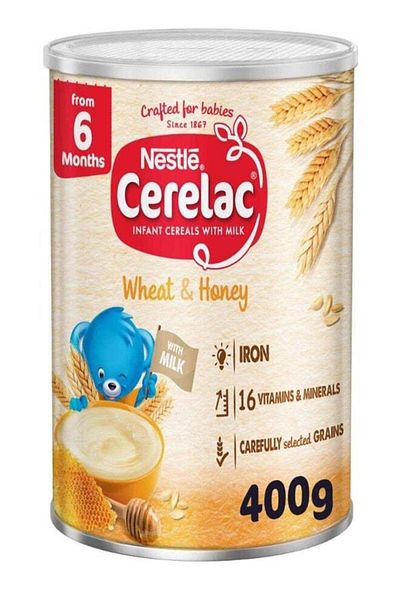 Nestle Baby Cereal Wheat And Honey From 6 Month 400 Gm
