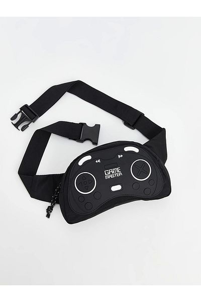 LC Waikiki Lcw Accessories Black Printed Boy's Waist Bag