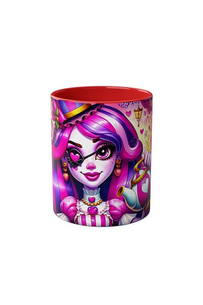 DUBLEMETRE Witch Girl Themed Printed Mug