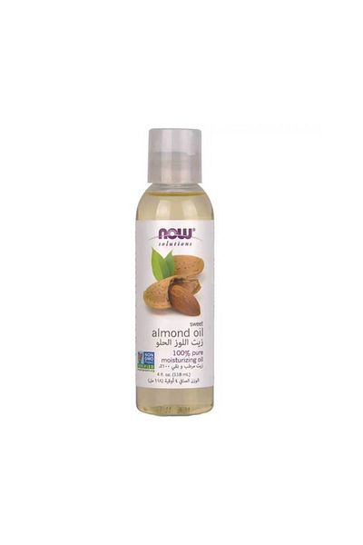 Now Sweet Almond Oil 100% Pure Moisturizer - 118ml