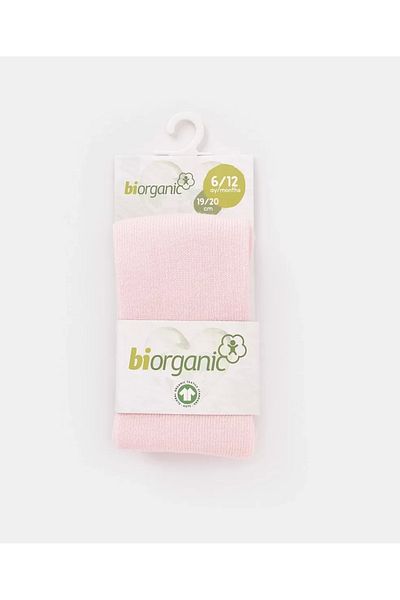 Bibaby Biorganic Basic Külotlu Çorap 68235 Pembe(1 ADET)