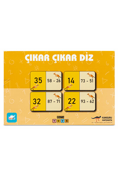 Hopiers Kangaroo Math Take Away Take Away Knee Game-Subtraction Operation & A...