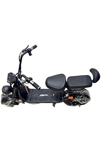 unbranded Mini Harley 2022 Electric Bicycle, 48V 13Ah (Red Fire)