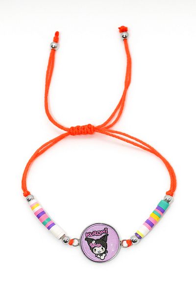 MakeWell Drawstring Wristbands with Kuromi Design