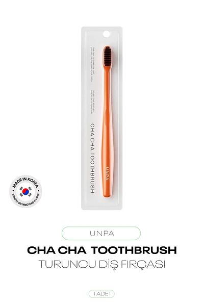 UNPA Orange Toothbrush Cha Cha Toothbrush Orange