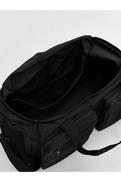 LC Waikiki LCW ACCESSORIES Siyah Çok Bölmeli Erkek Spor Çanta