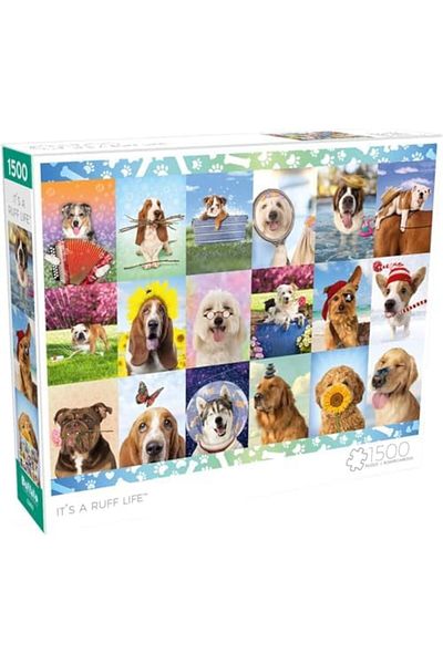 Buffalo Games - It's A Ruff Life - 1500 Piece Jigsaw Puzzle