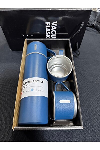 North TERMOS VACUUM ÇELİK 3 BARDAKLI 500 ML