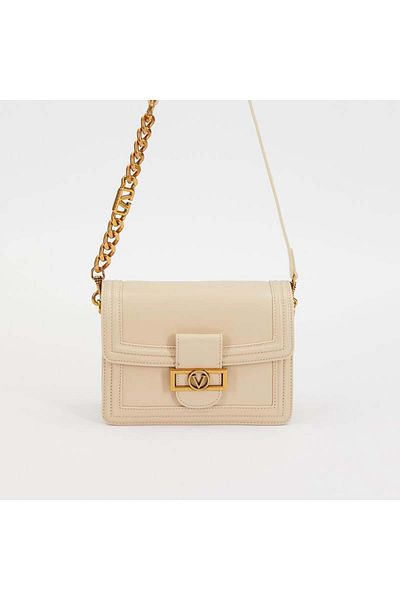 Levidor Cream Classic Cross Strap Women's Small Size Bag