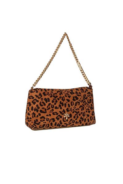 Jacquline Taba Phusis N Women's Nubuck Leopard Crossbody Bag
