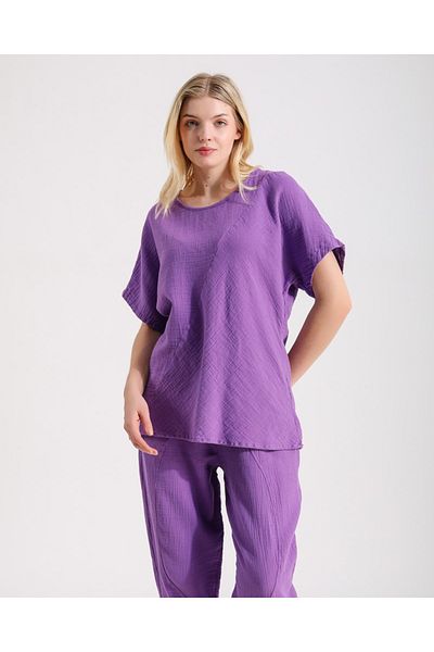 ZTO Women's Bluz Pantalon Set