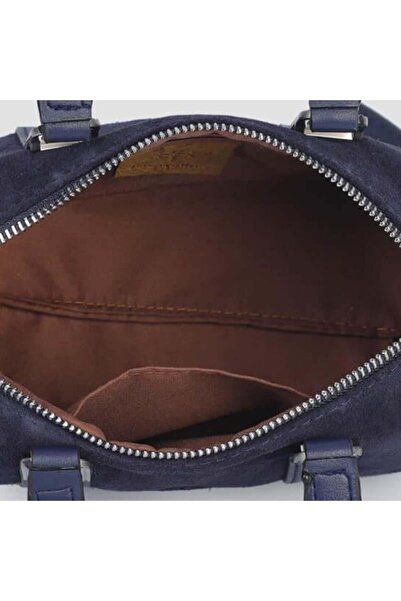 Jacquline Burgundy Haleis Genuine Nubuck Leather Women's Handbag