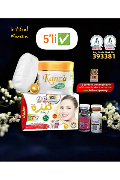Kaizens Life 5'li set beyazlatıcı krem