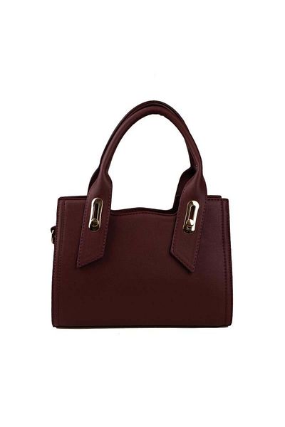 Levidor Burgundy Multi-Eye Women's Casual Handbag