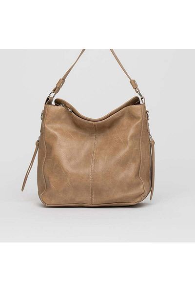 Jacquline Mink Mancy S Leather Women's Shoulder Bag