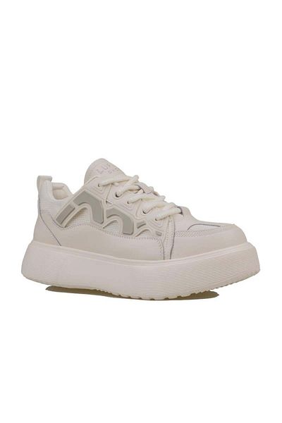 Lufian Tenis din piele pentru bărbați White Jake