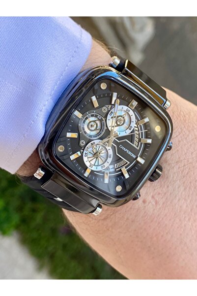 Reward Chaperone Original Men Wrist Watch Waterproof Black Color Guaranteed for 24 Months