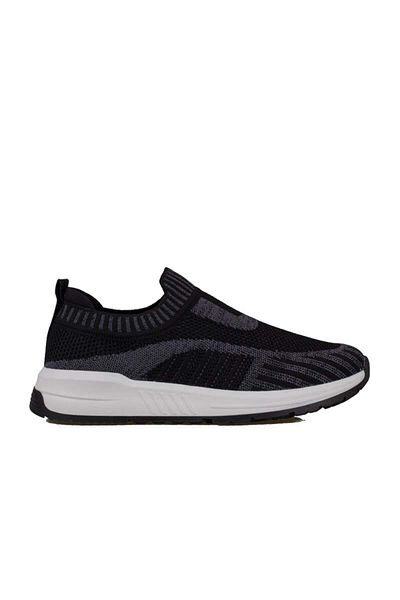 m2s Black Naturex Men's Laceless Ultra Light Woven Sports