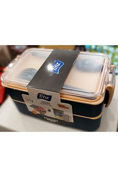 ada çanta kırtasiye 2 Compartments Plastic Food/Nutrition Container Ad19901