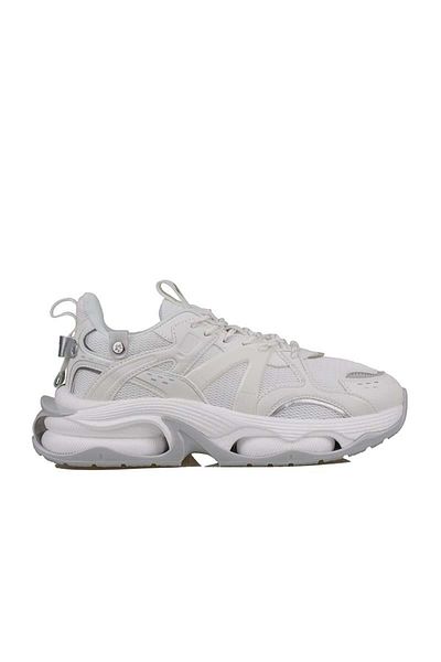 m2s White Thick Sole Injection Men's Sports Shoes
