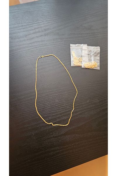 Unbranded/Generic 18k 750 Gold Rope Chain Unisex 51cm / 20in