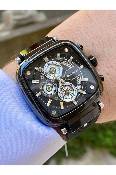 Reward Chaperone Original Men Wrist Watch Waterproof Black Color Guaranteed for 24 Months