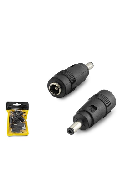 HADRON Hdx1315 Dc Jack Converter 5.5X2.5 mm Socket to 4.0X1.35 mm Plug 10 Pie...