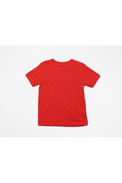 MAGORS Blackpink Rose One Number Girl Printed Cotton Short Sleeve Cycling Collar Children's Tee