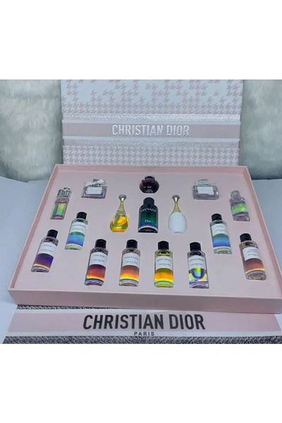 Dior مجموعة عطور ديور الميني مع الملحقات 16 * 5 مل