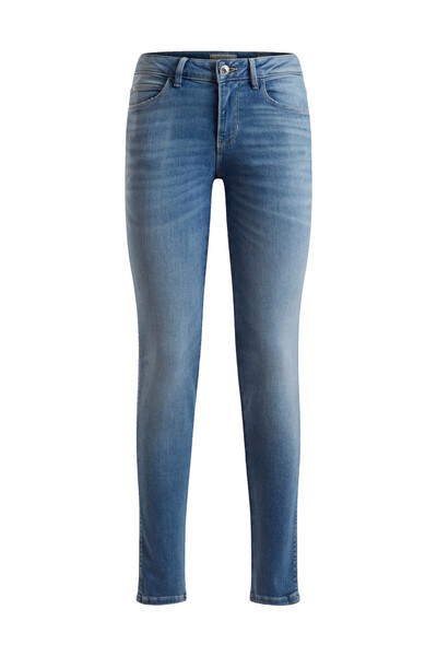 Guess CURVE X 5 Skinny-Fit Jeans – 5-Taschen-Aufkleber mit Aufnäher