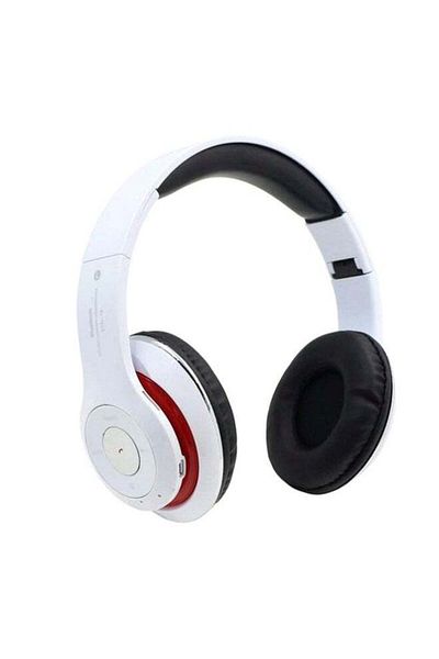 fun zone STN-16 Bluetooth Stereo Headphones With Mic White/Black/Red