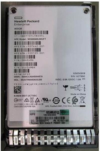 Inna marka SSD HP Enterprise 400GB SFF SAS MU SC DS, P09922-001