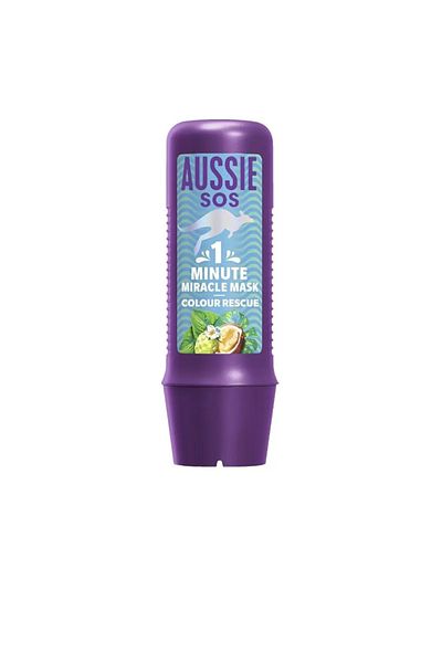 Aussie Masca de par cu efect reparator si hidratant SOS 1 MINUTE MIRACLE COLOR RESCUE 250 ml
